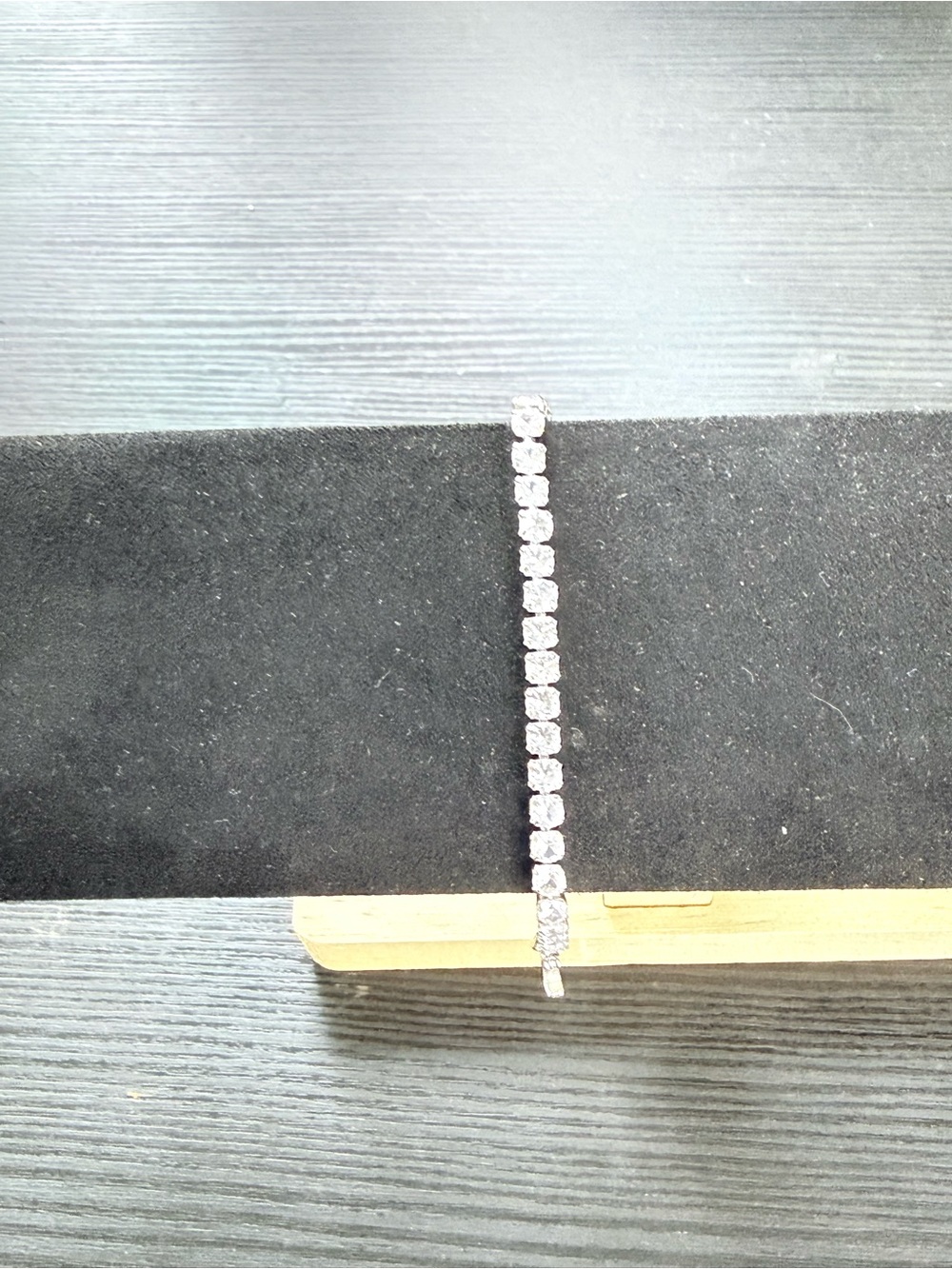 Classic Silver Tennis Bracelet with Clear Stones - Women Jewelry